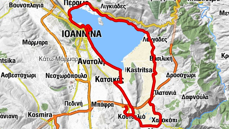 Bar - Κατσικάς - Ιωάννινα - Άγιος Νικόλαος Κοπάνων