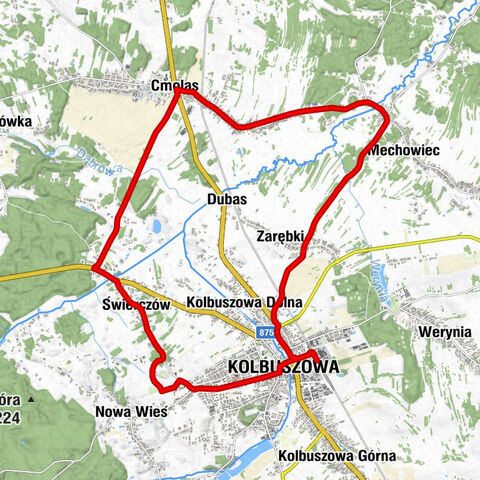 Kolbuszowa - Zarębki - Ruda