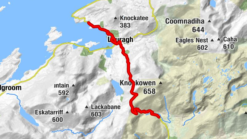 Lauragh - Lauragh Bridge - Healy Pass