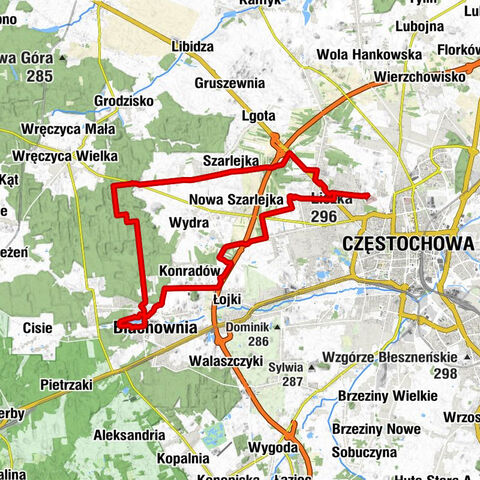 Częstochowa - Liszka - Blachownia - Kościół pw. Świętego Franciszka z Asyżu