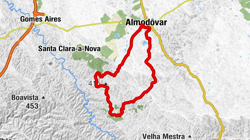 Almodôvar - Monte das Mestras - Corvatos - Almarjao