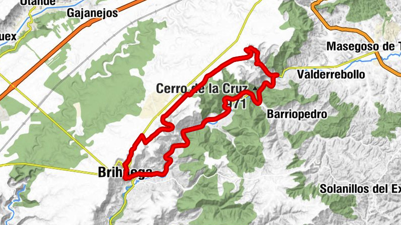 Brihuega - Casas de comidas "A la Finca" - N. Sra. de los Llanos - Cerro del Moro