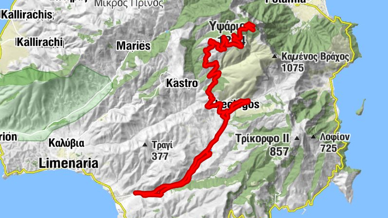 Κάγκελο - Αϊ-Γιώργης - Υψάριο - Αγιά Φωτίδα