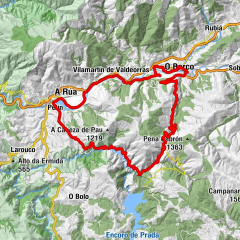 O Barco de Valdeorras - Igrexa de San Tomé de Riomao - Igrexa de Santa Catalina de San Fiz - Igrexa de Santiago de Petín
