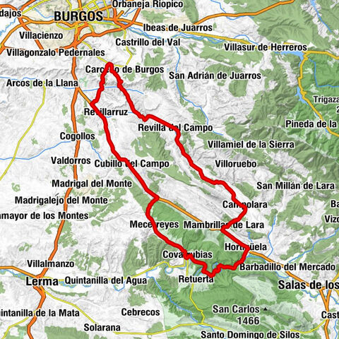 Covarrubias - Iglesia de San Juan Bautista (s.XVI) - Iglesia de Santa Catalina - Iglesia de la Asunción de Nuestra Señora