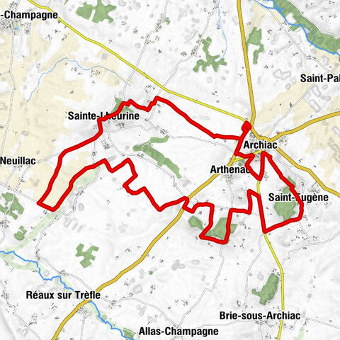 Sainte-Lheurine - Chez Bernard - La Pierre Brune