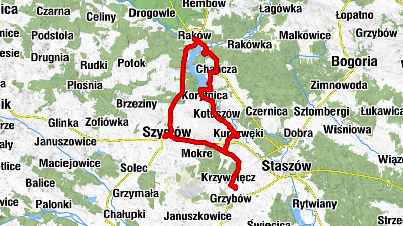 Stara Wieś - Kościół pw. Wniebowzięcia Najświętszej Maryi Panny i Świętego Augustyna Biskupa - Kościół pw. św. Anny - Szydłów