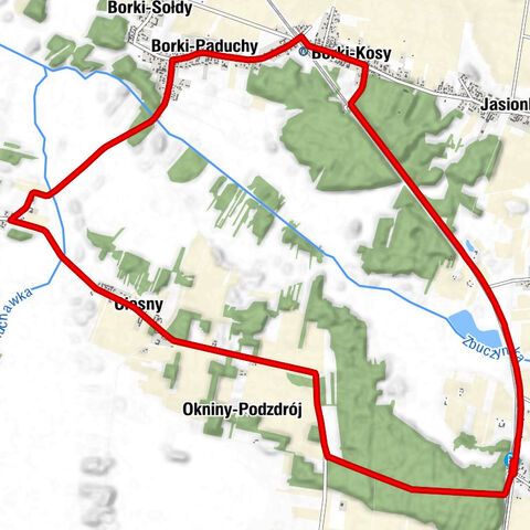 Dziewule - Okniny-Podzdrój - Kaplica dojazdowa
