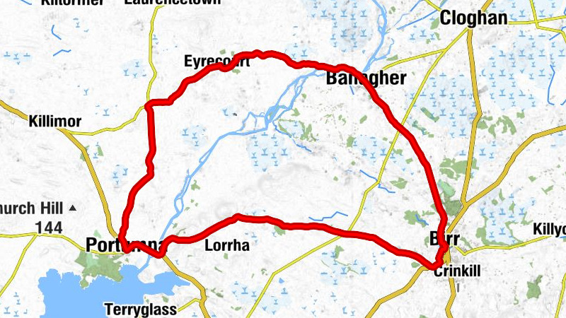 Birr - Parkers of Riverstown - O'Meara's - Eyrecourt Church