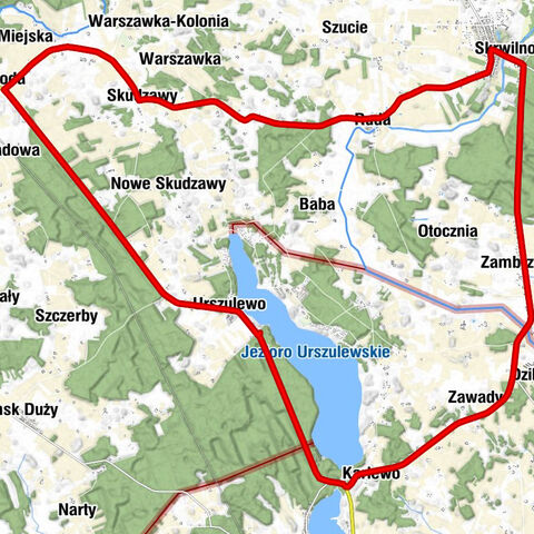 powiat sierpecki - Kościół pw. Świętego Wawrzyńca - Karlewo - Urszulewo