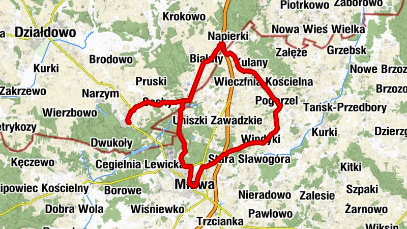 Iłowo - Ruiny kościoła ewangelickiego - Kościół pw. Świętego Jakuba Apostoła - Kościół pw. Świętego Stanisława Biskupa i Męczennika