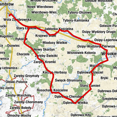 Zambrów - Wola Zambrowska - Kościół pw. Świętego Maksymiliana Kolbego - Kościół pw. Świętej Doroty