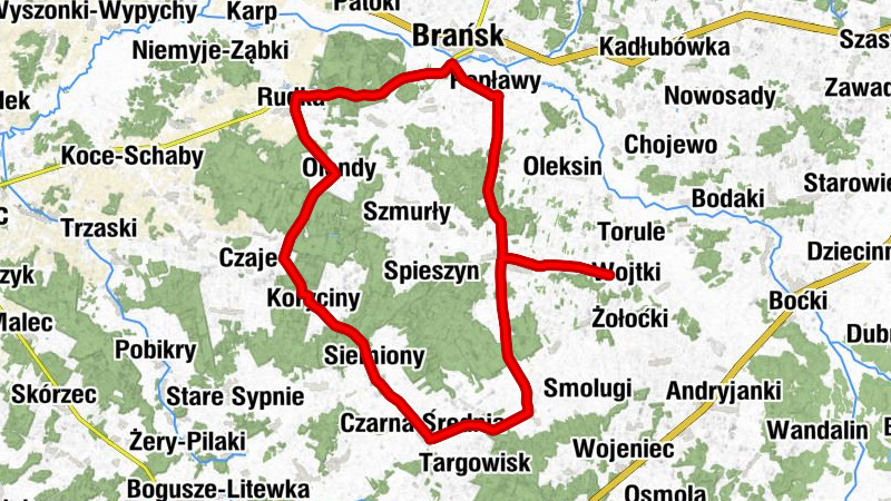Klichy - Kościół pw. Trójcy Przenajświętszej - Cerkiew Opieki Matki Bożej - Kościół pw. Świętych Apostołów Piotra i Pawła