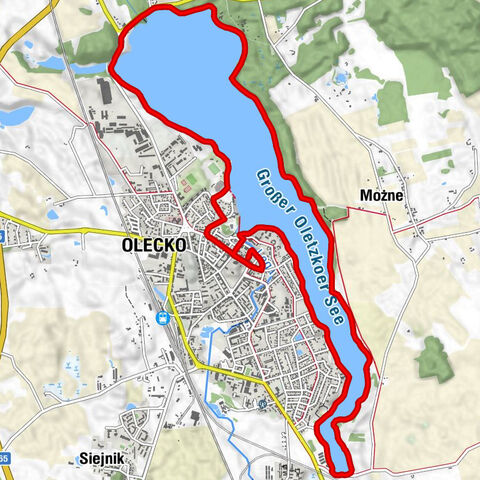 Zamek - Karczma Margrabowa - Zajazd Borysówka - Olecko