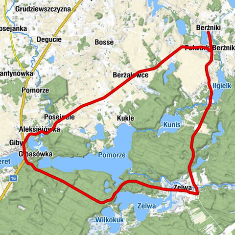 Berżniki - Kościół pw. Wniebowzięcia Najświętszej Maryi Panny - Folwark-Berżniki - Gicheryszki