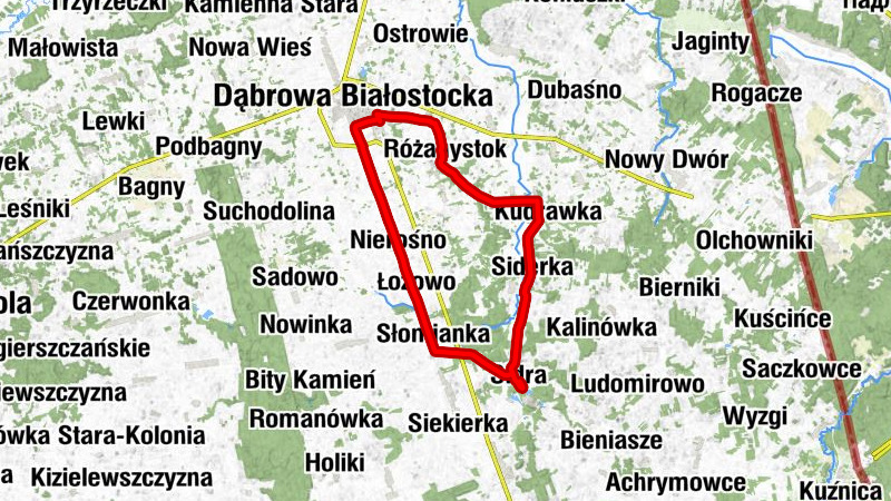 Dąbrowa Białostocka - Kościół pw. Opatrzności Bożej - Kościół pw. Świętej Trójcy