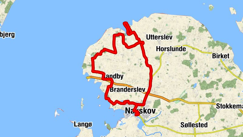 Nakskov - Lindelse - Sandby
