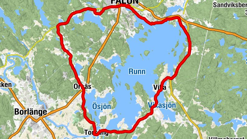 Falun - Önsbacken - Vika Kyrka