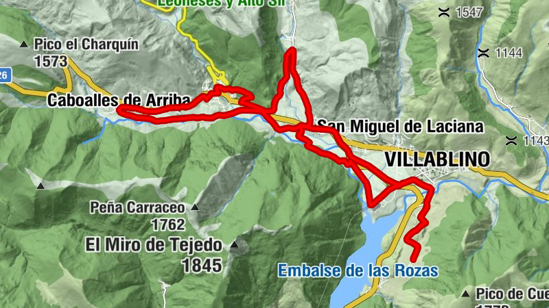 Rabanal de Arriba - Llamas de Laciana - Villablino - Minero