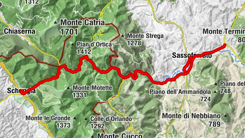 Scheggia - Chiesa di sant'Antonio Abate - El Paso - Chiesa di Santa Teresa d'Avila (Chiesa degli Scalzi)