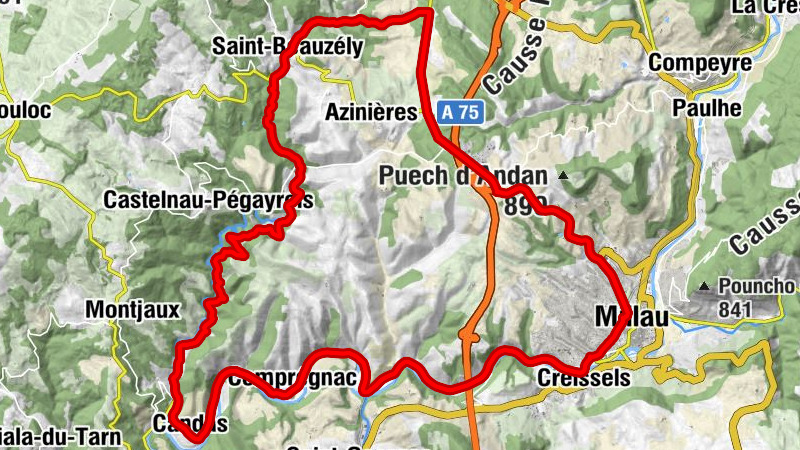Millau - Malhourtet - Église Saint-Christophe