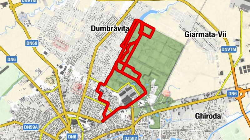 Timișoara Est - Dumbrăvița - Cvartal UMT - Timișoara