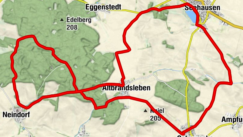 Seehausen - Altbrandsleben - Neindorf - Schermcke