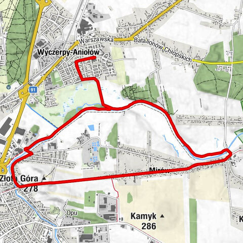 Kaplica pw. Świętego Ojca Pio - Wyczerpy-Aniołów - Złota Góra - Częstochowa