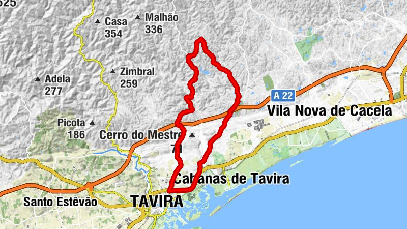 Monte da Estrada - Casa Queimada - Tavira - Vale de Rosados