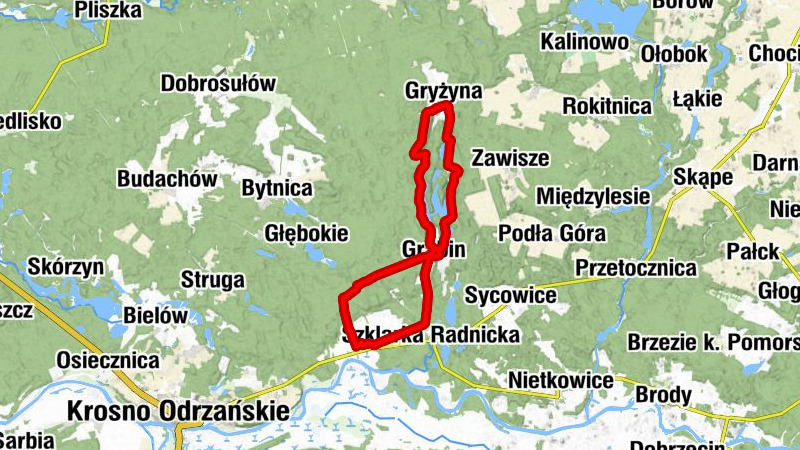 Radnica - Grabin - Gryżyna - Szklarka