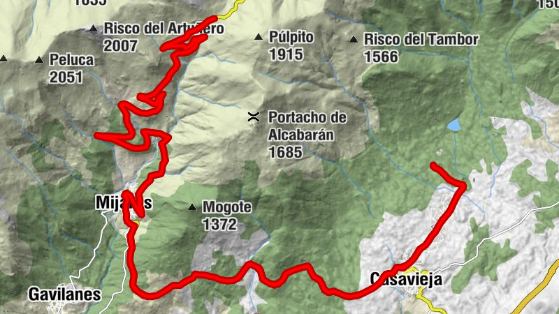 Casavieja - Nogalillo - Mijares
