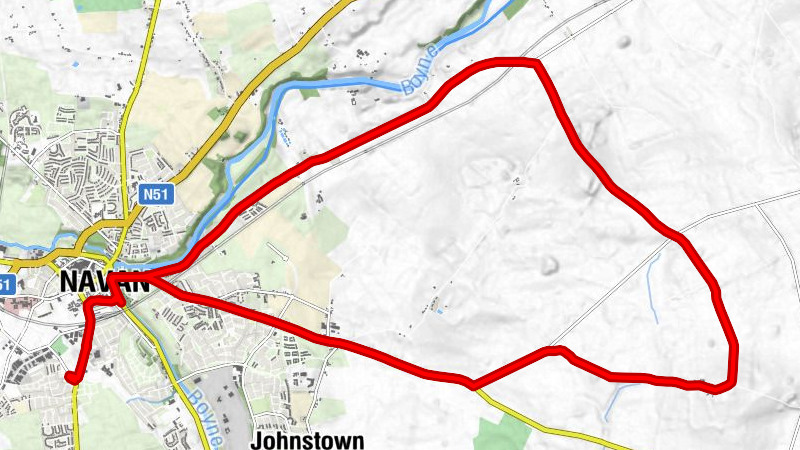 Townparks - Navan - Hay’s Bridge - Dean Hill Cross
