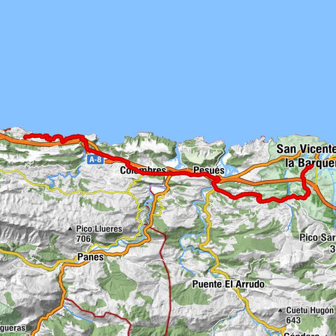 7) San Vicente de la Barquera - Pendueles