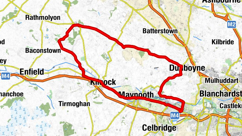 Leixlip - Ash Hill - Mullagh - Leixlip Confey