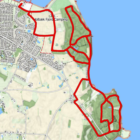 Holbæk - Dragerup - Bredetved Strand - Bredetved