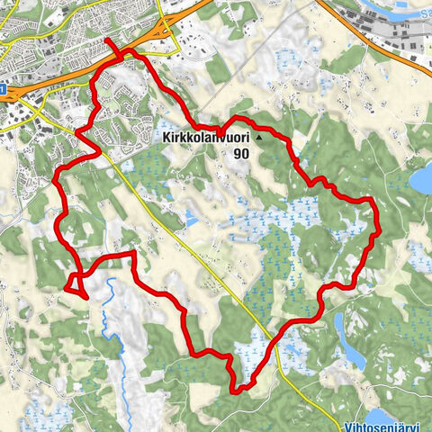 Lappeenranta - Kirkkolanvuori - Onnela - Ravintola Rosa