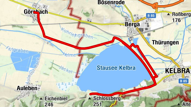 Zur Schweiz - Görsbach - Wackelgrippe - Numburg Höhle