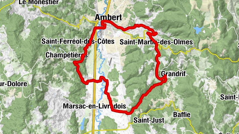 Les Regounades - Église de la Translation-de-Saint-Martin - Ambert - Flaittes