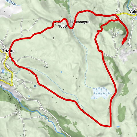 Valette - Roche Haut - Trizac - Col de la Besseyre