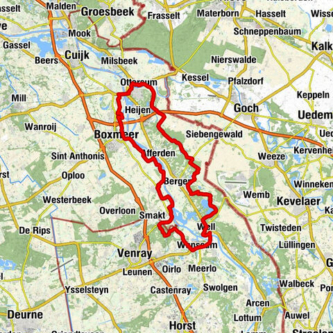 Gennep - Onze Lieve Vrouwekapelletje - Heilige Willibrordus kapel - Johannes de Doperkerk