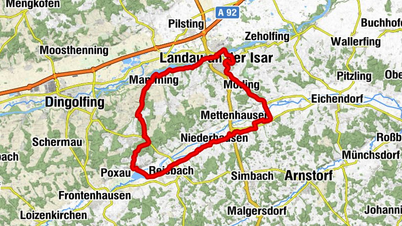 Steinberg - St. Salvator - Pfarrkirche St. Stephan - St. Johannes