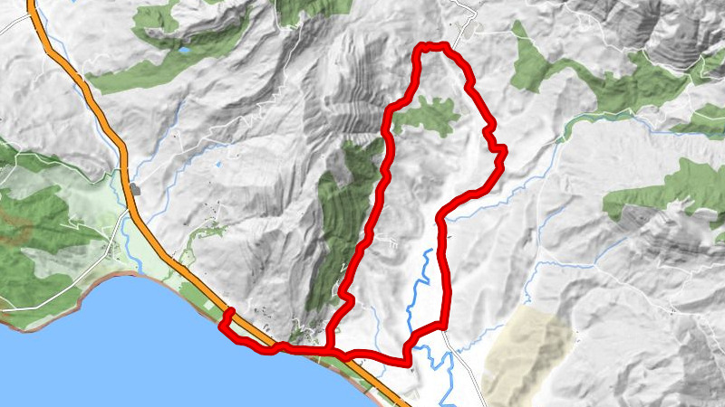 Tarifa - La Herrumbrosa - Dehesa de las Caheruelas - La Costa