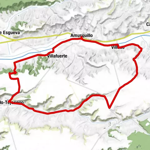 Amusquillo - Villaco - Ermita del Cristo - Los Jaramieles