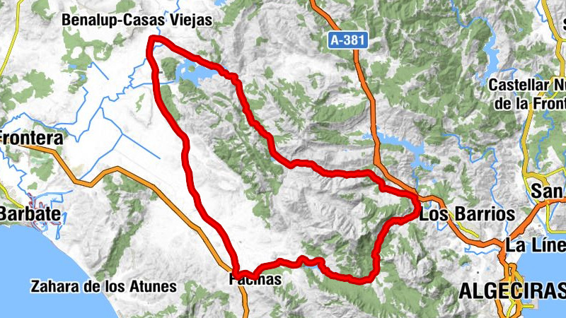 Las Lagunetas - Las Carboneras - Cerro del Loco - Puerto de Ojén