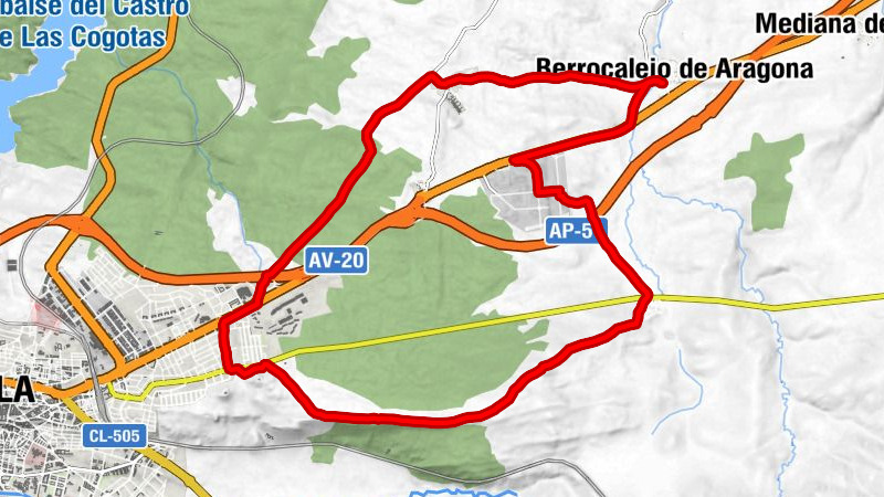 Berrocalejo de Aragona - Bernuy-Salinero - Ávila - Brieva