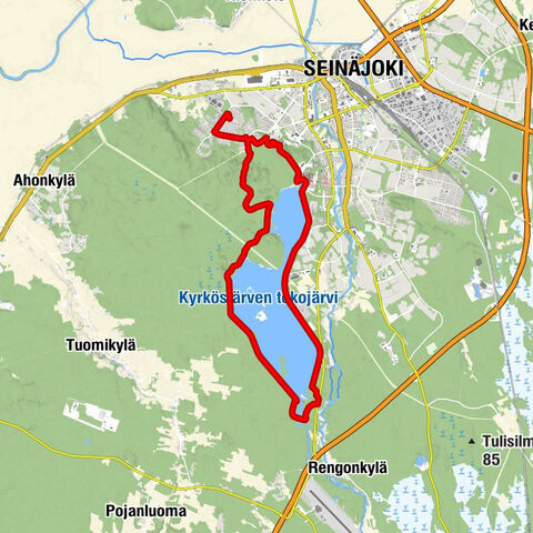 Seinäjoki - Katajalaakso - Jouppilan vuori