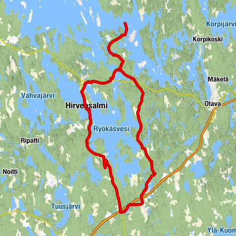 Hirvensalmi - Tervaleppä