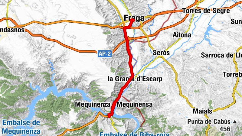 Iglesia de San Pedro / Església de Sant Pere - Restaurante Mercofraga - Torrente de Cinca / Torrent de Cinca - Fraga