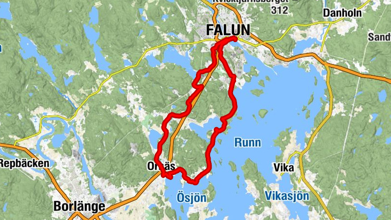 Falun - Elsborg - Norsgärde