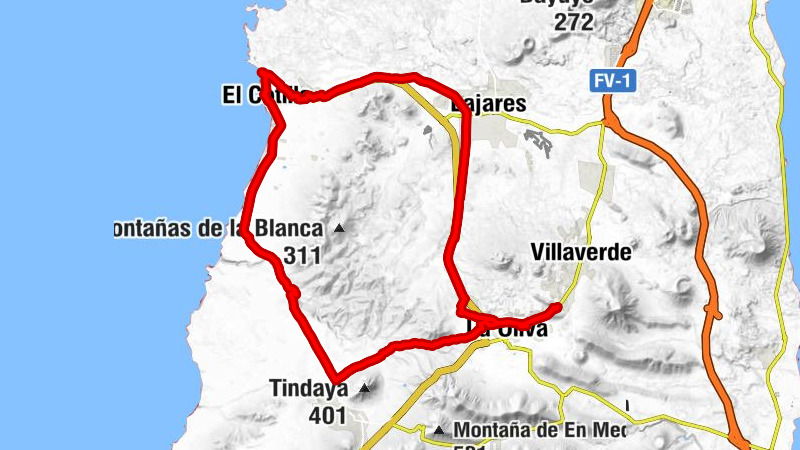 La Oliva - El Cotillo - El Roque